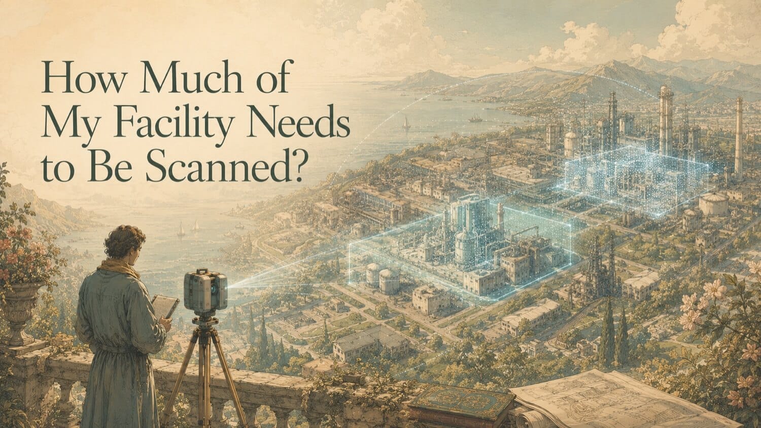 Illustration for the GDS resource article: How Much of My Facility Needs to Be Scanned? | GDS