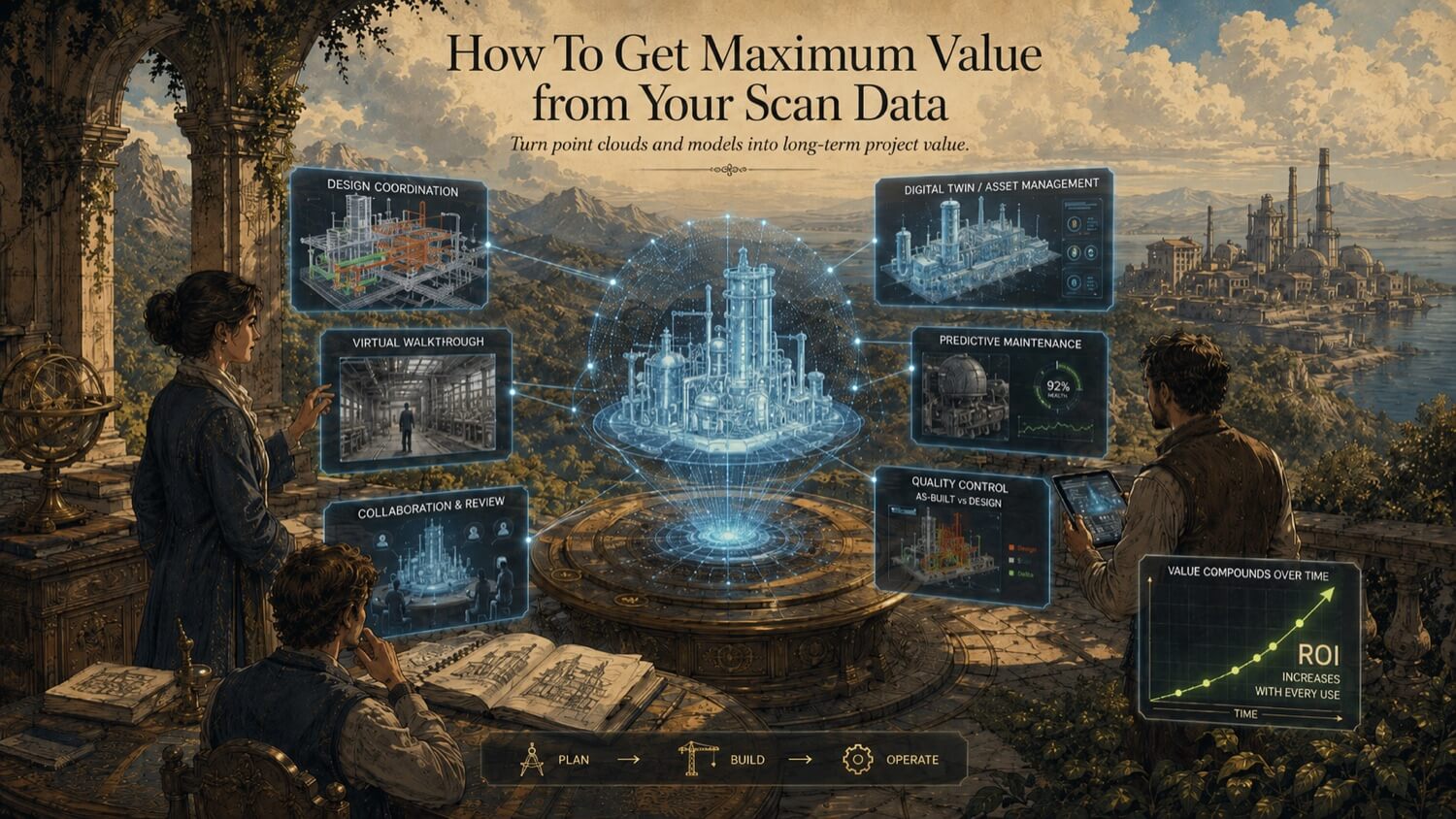 Illustration for the GDS resource article: Get Maximum Value from Your 3D Scan Data \