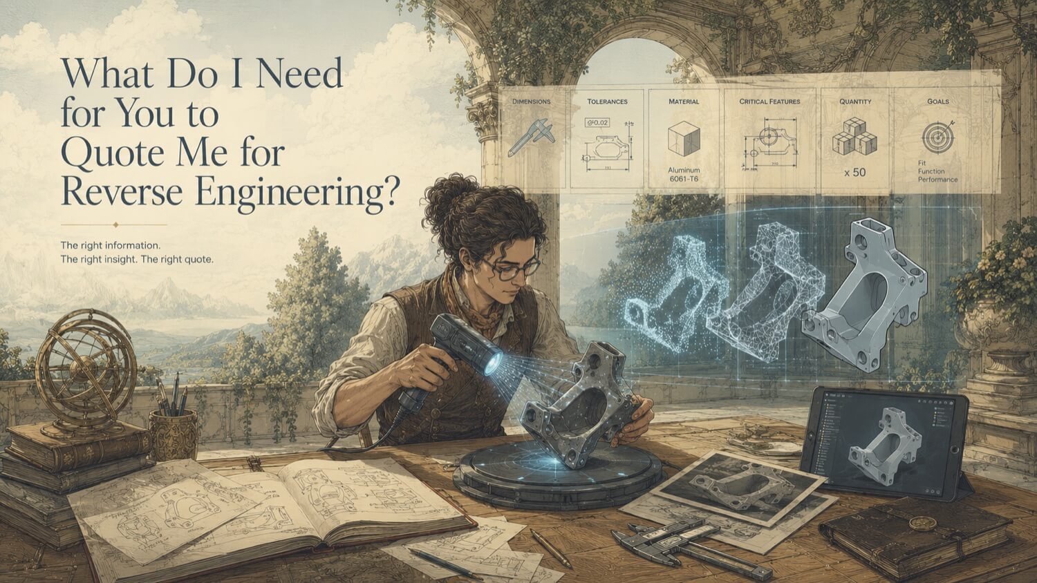 Illustration for the GDS resource article: Quote Request: Reverse Engineering Services | GDS