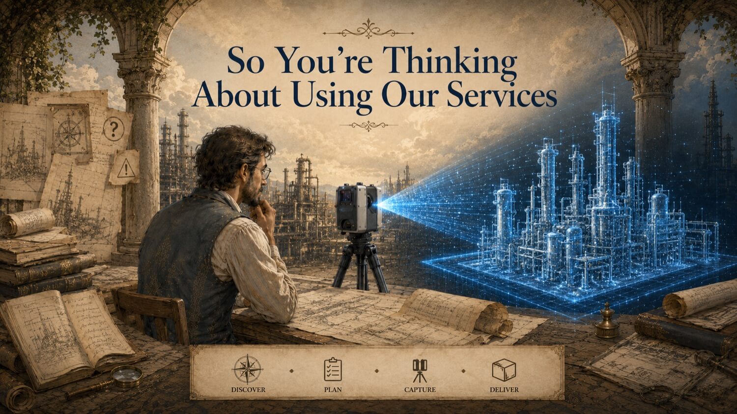 Illustration for the GDS resource article: Thinking About GDS Scanning Services? Start Here