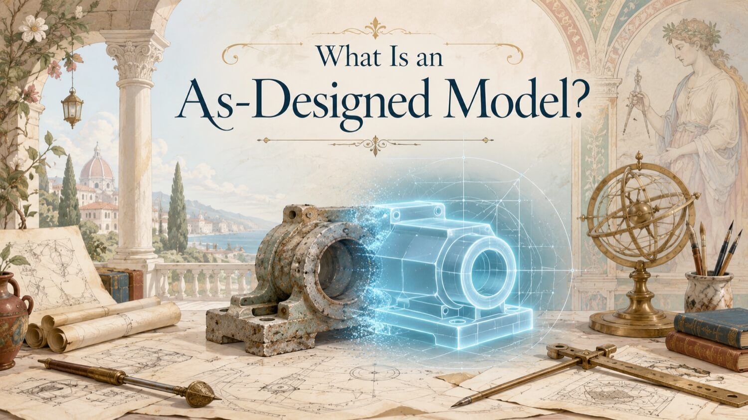 Illustration for the GDS resource article: What Is an As-Designed Model? | GDS