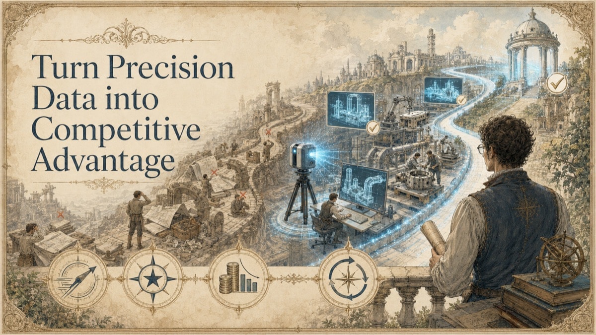 Illustration for the GDS resource article: How 3D Scanning Can Support a Competitive Advantage
