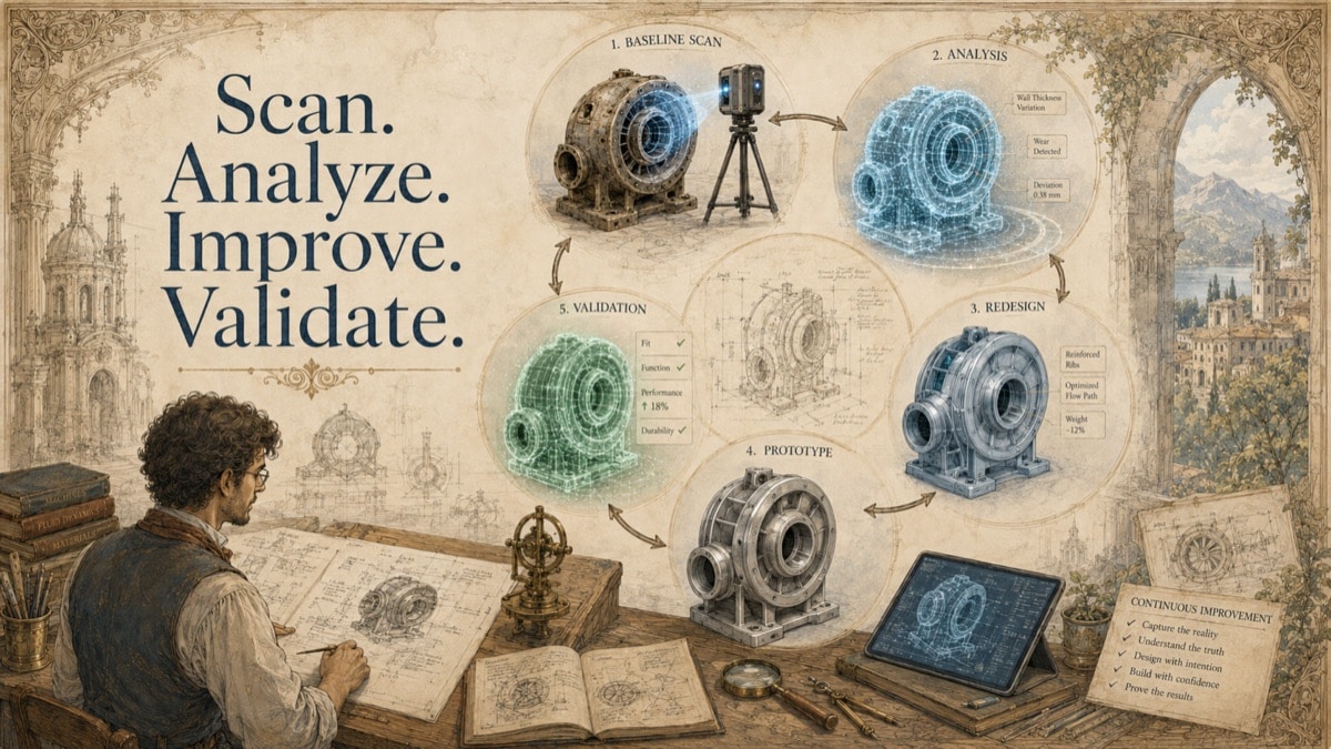 Illustration for the GDS resource article: So, You Want to Scan Something to Improve Your Product