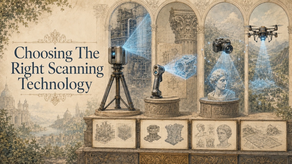 Illustration for the GDS resource article: Choosing the Right Scanning Technology