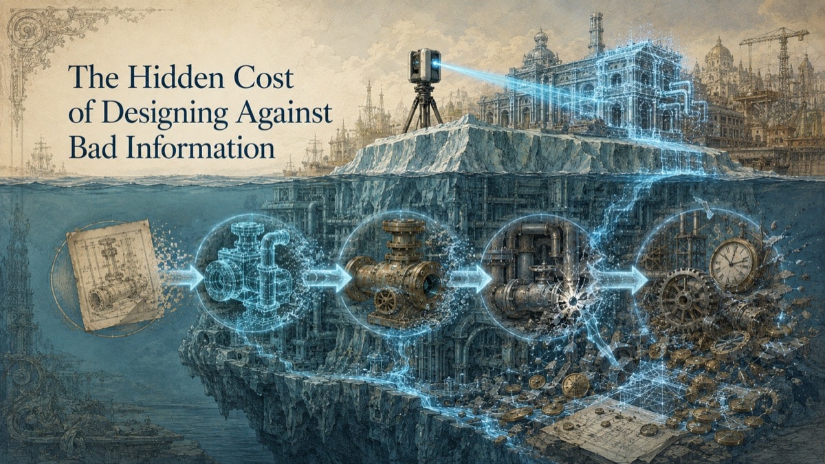 Illustration for the GDS resource article: The Hidden Cost of Designing Against Bad Information