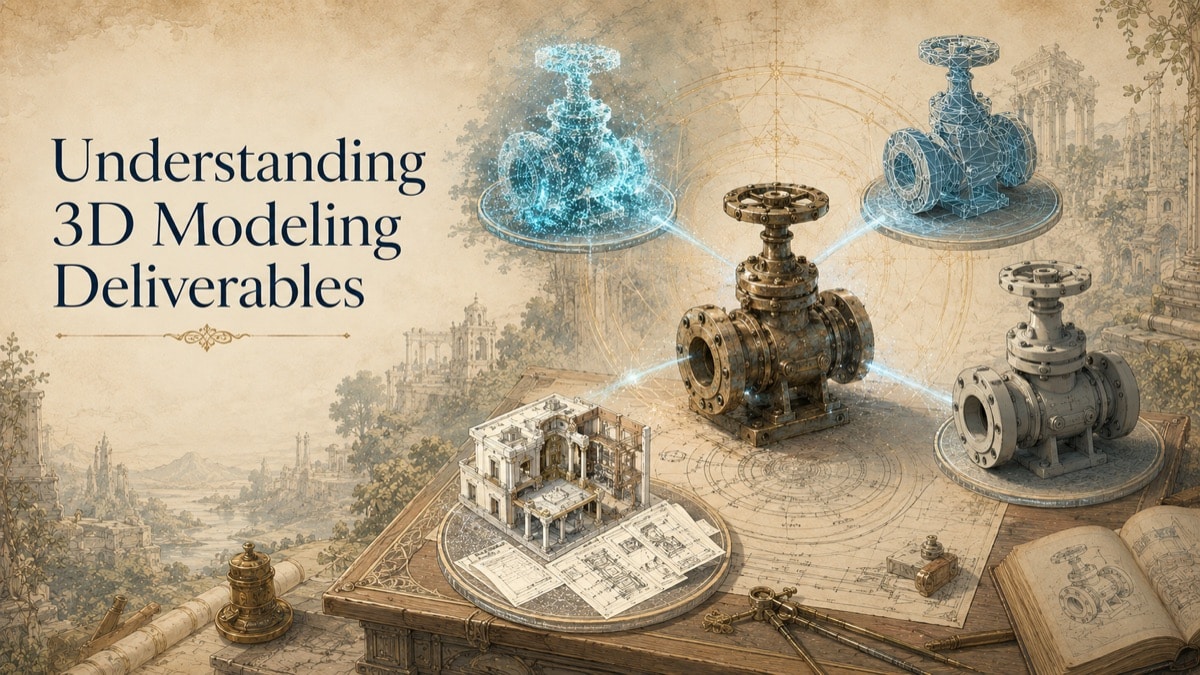 Illustration for the GDS resource article: Understanding 3D Modeling Deliverables